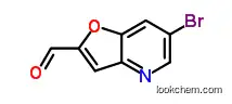 Molecular Structure of 1171920-28-7 (6-Bromofuro[3,2-b]pyridine-2-carbaldehyde)